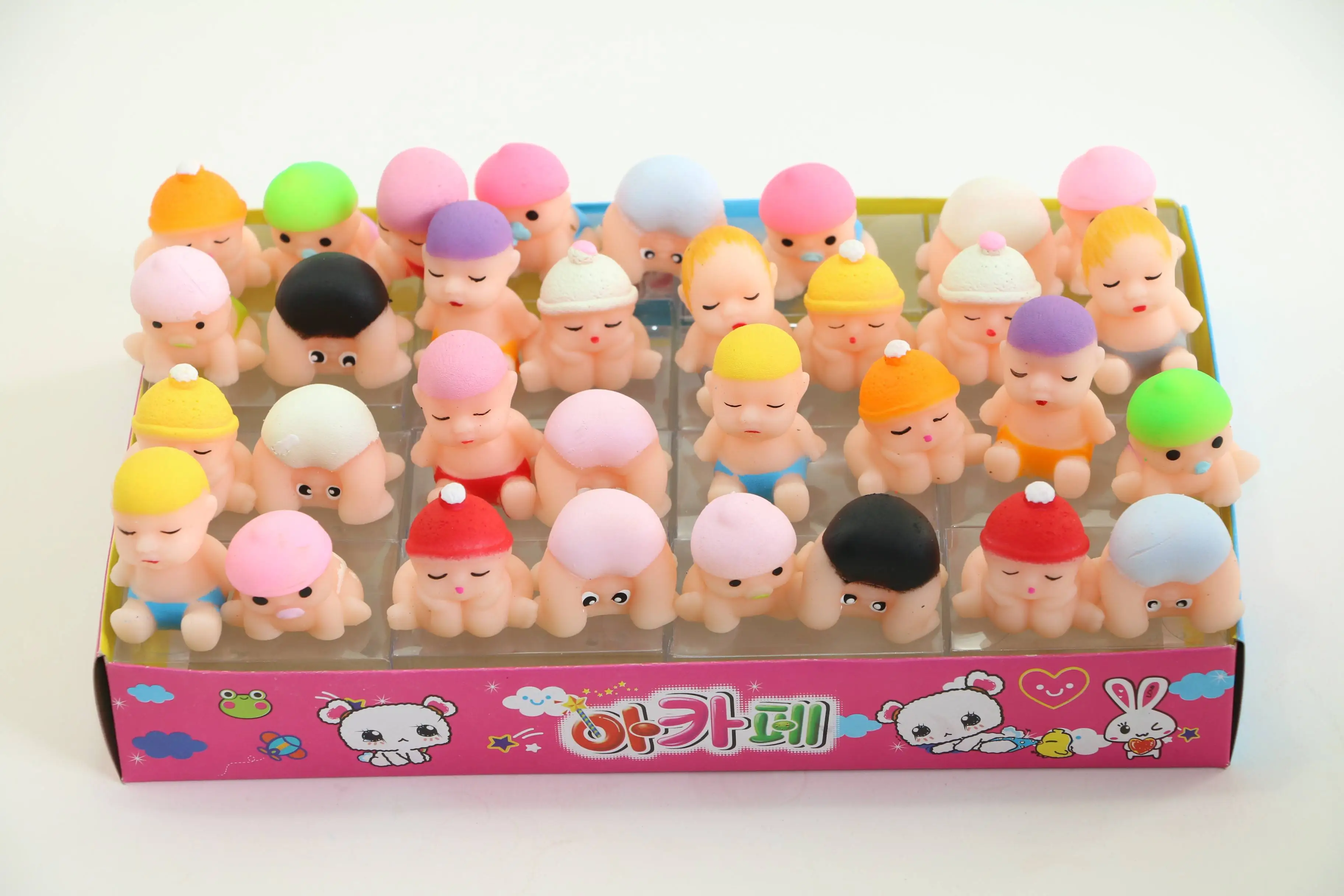 New Products Wholesale Silicone Squishy Anti Stress Toy Kawaii mini Mochi Squishy surprise ball Toys