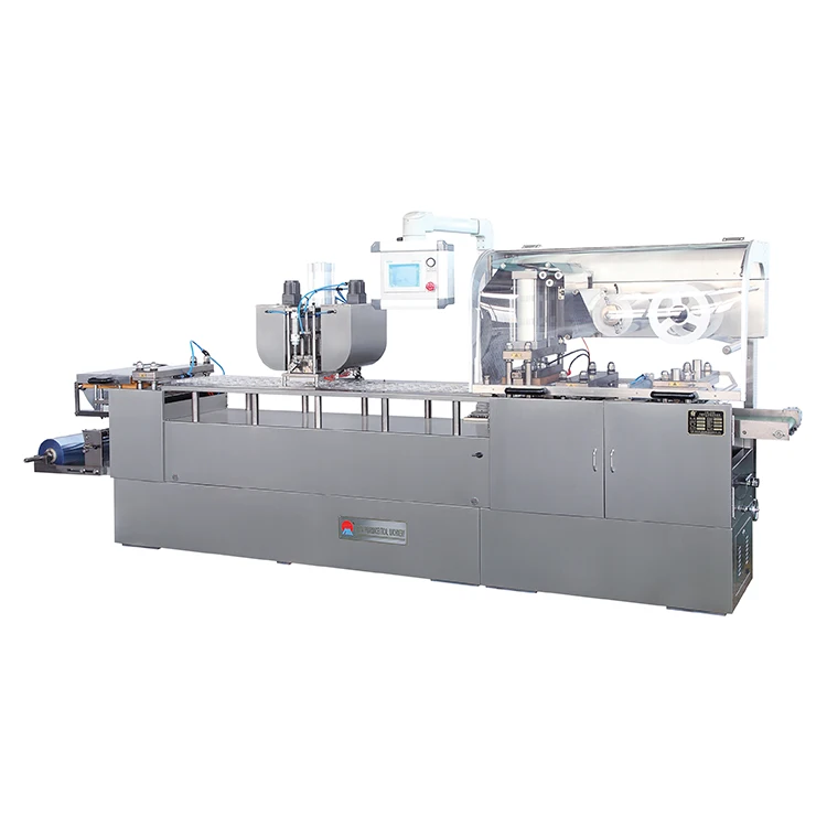 Automatic Plastic Lollipop Alu-PVC Blister Packing Machine Price