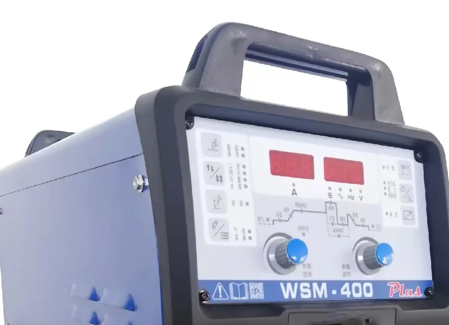 WSM-400 Portable Inverter Tig Welder Multifunctional Pulse Tig Machine for Stainless Steel New Condition & DC Output Polarity