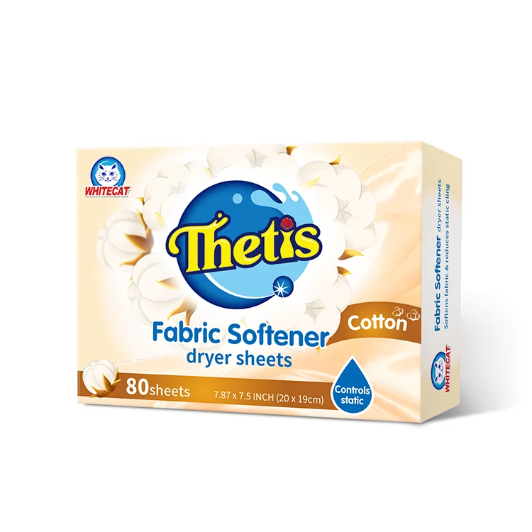 OEM Factory Manufacturer Dryer Sheets Unscented Lavender Plant-based Fabric Softener Dryer Sheets for clothes