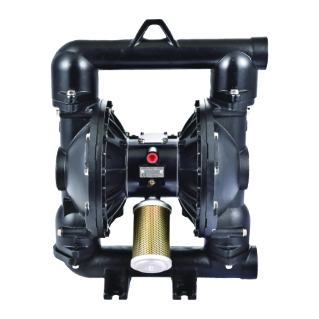 Двухсторонний пневматический диафрагменный насос, химический насос, промышленный циркуляционный насос из ковкого чугуна, резиновая диафрагма