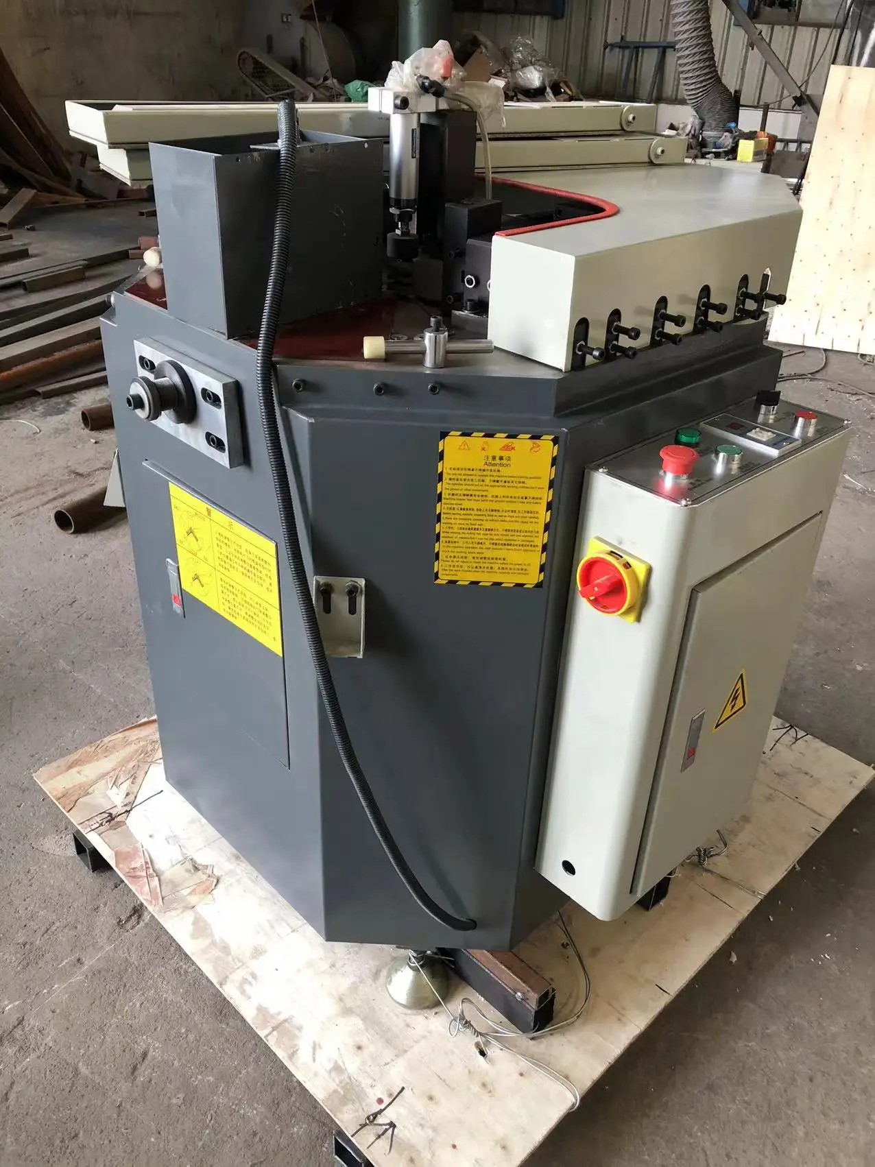 aluminum profile window making machine for aluminum profile corner crimping machine