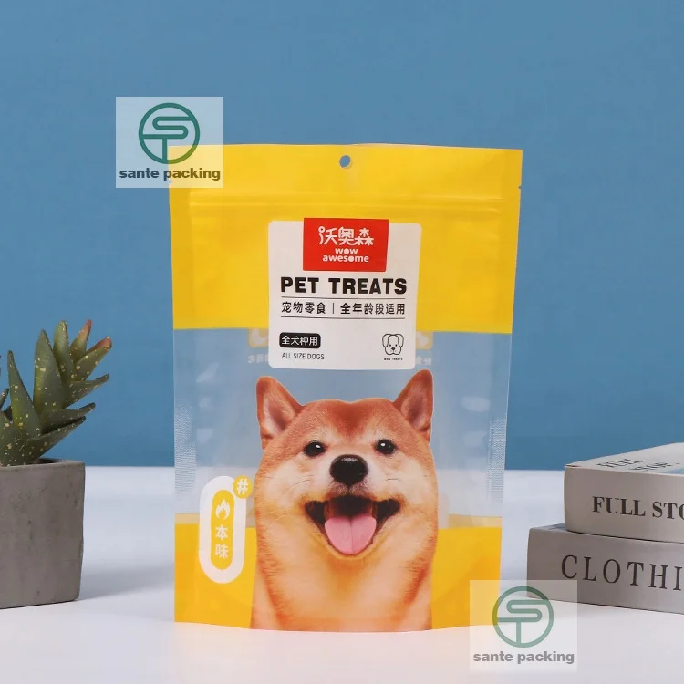 Custom Self-Sealing Dog Food Pet Snack  Packaging Compound Freeze-dried Vegetables, Dried fruits Bag