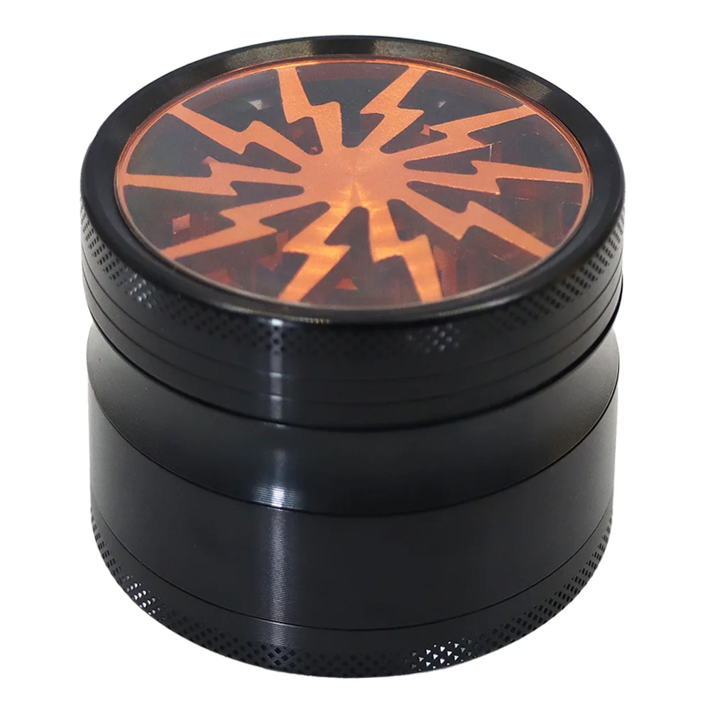 
Superfine 63mm Dust Cover Unique Herb Home Use Nuts Smoke Grinder Aluminum 