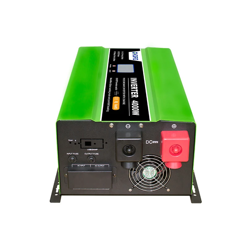 Низкочастотный инвертор GYOPO Off Grid 5 кВт 24 в 48 в, все в одном, немодулированный синусоидальный сигнал, солнечный инвертор 5000 Вт с контроллером