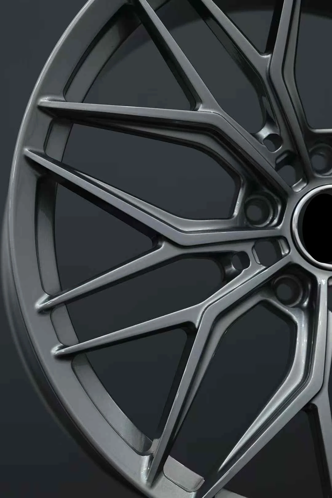 Custom forged deep concave wheel 18 19 20 21 22 24 26 inch wheel gray spokes 5x130  for Porsche 992 911 Carrera S 4S GTS rims