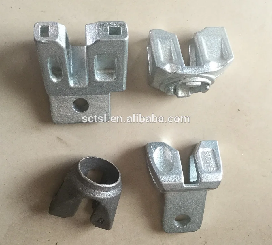 Chinese Supplier OEM Scaffolding ringlock Brace casting ledger end in Alibaba