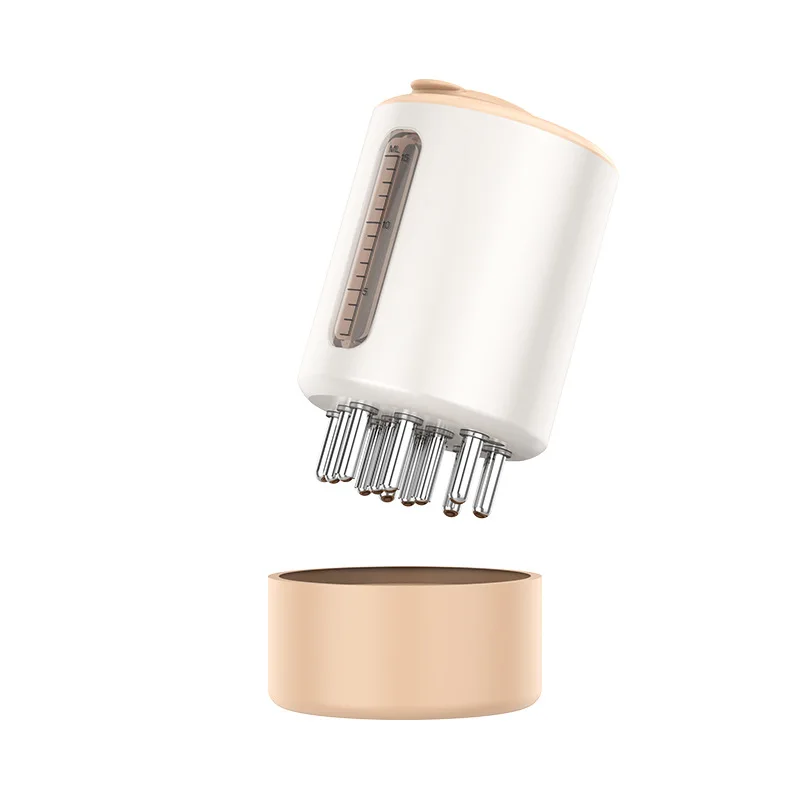 Premium Quality Round Shape Massage Scalp Massager Brush Hair Growth Vibrating Head Hair Scalp Massager