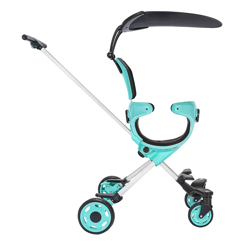 
Montasen MT6 Aluminum Fiets Met Baby Stroller Foldable Travel Stroller Bicycle for Kids Tricycle 