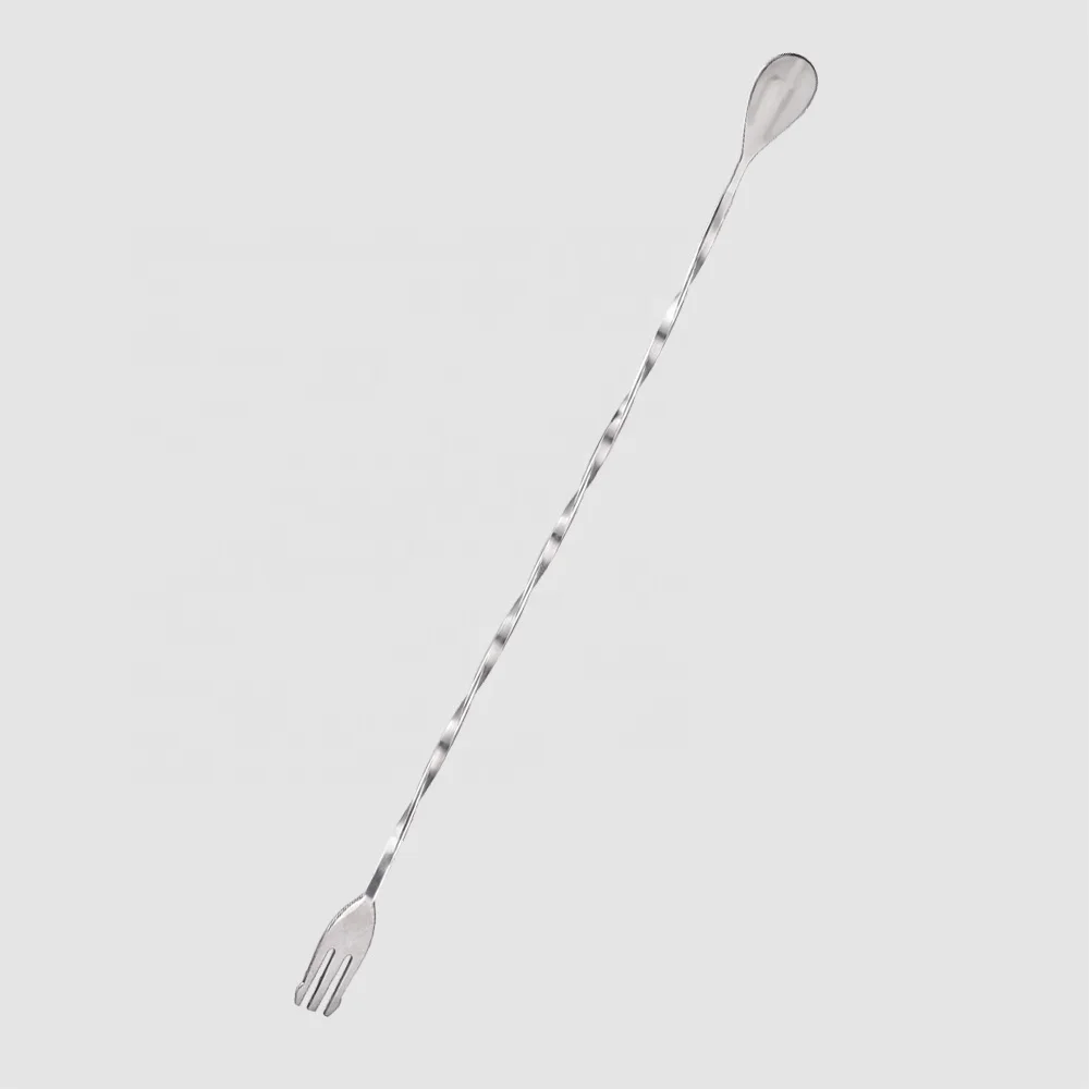 
Factory Direct wholesale stainless steel tea stirrer mixing bar spoon measurement with spoon 