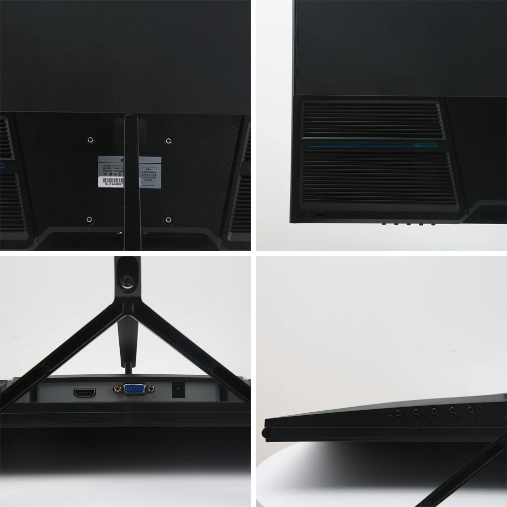 Factory Price 21.5 Inch Computer PC Monitor 1080P 75Hz Frameless Gaming LCD Monitor