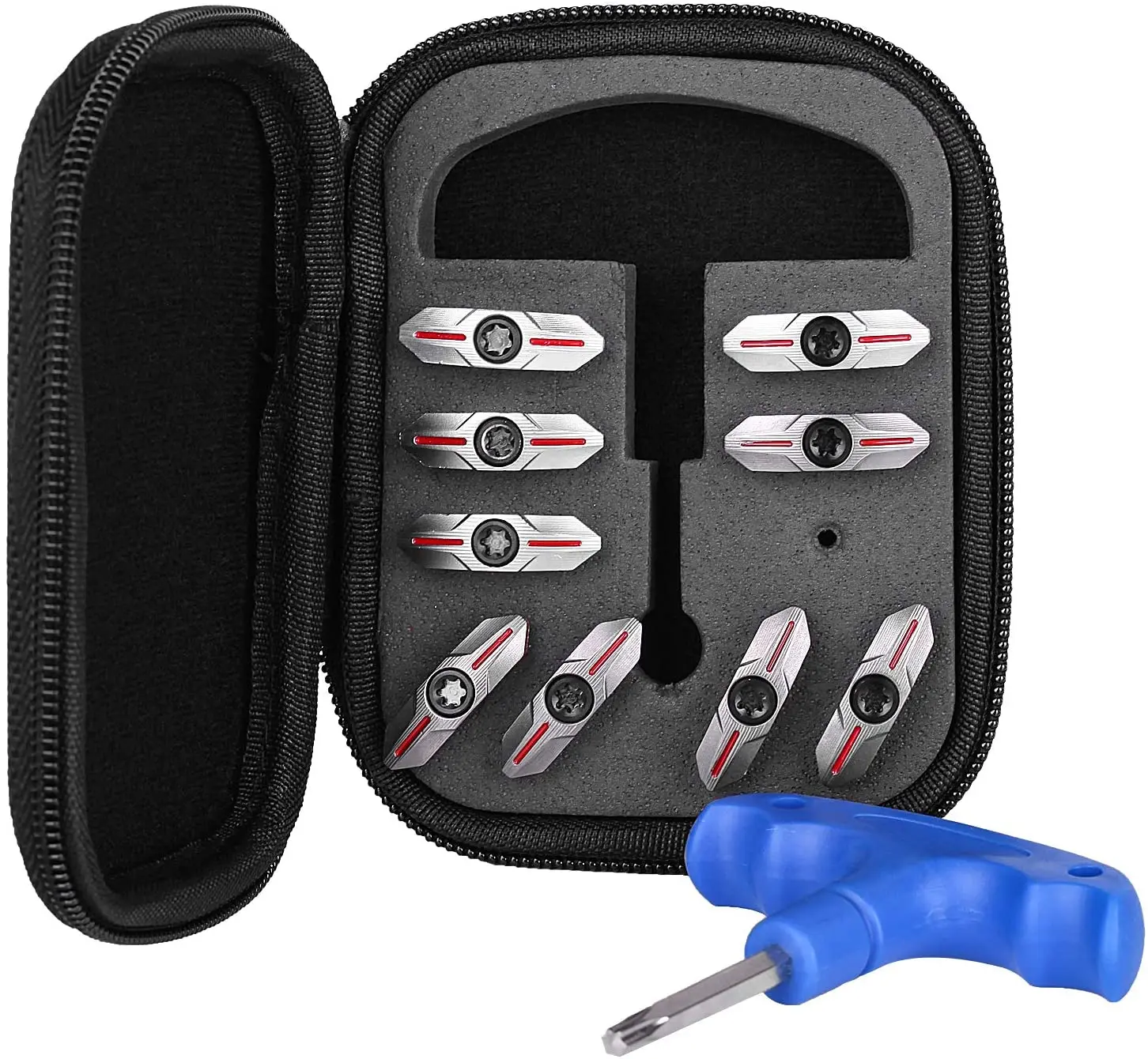 9PCS Golf Weights&Wrench Fits For P-ING G410 SFT Plus Driver 4 6 8 10 12 14 16 18 20g Factory Price Drop Shipping