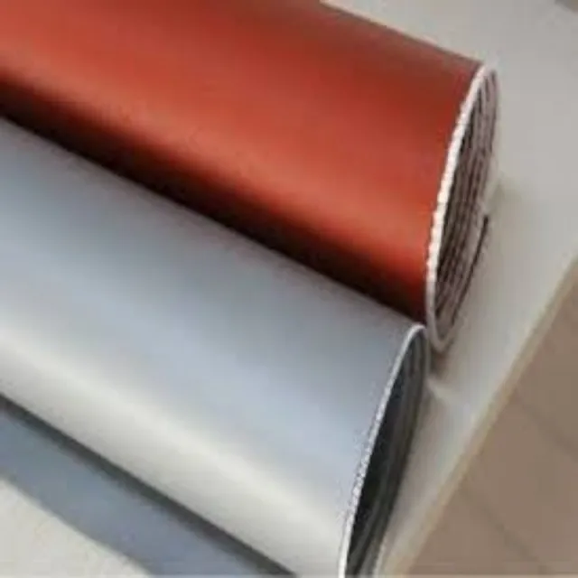 High Quality Heat Resistant Insulation Silicone Coated Fiberglass Fabric Silver Grey Fiberglass Cloth