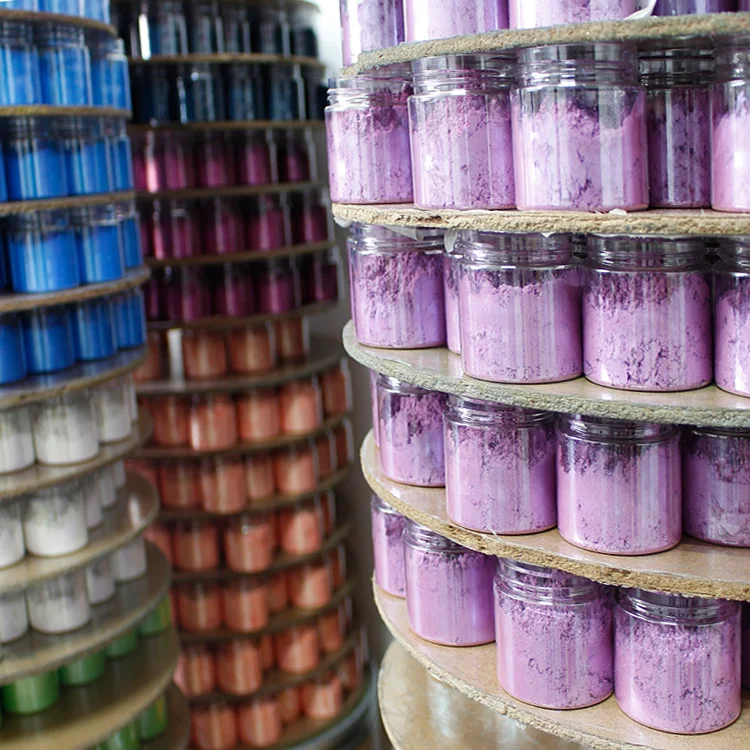 Maxshing Private Label Recolored Pearl Pigment Epoxy Resin Color Mica Pigment Powder