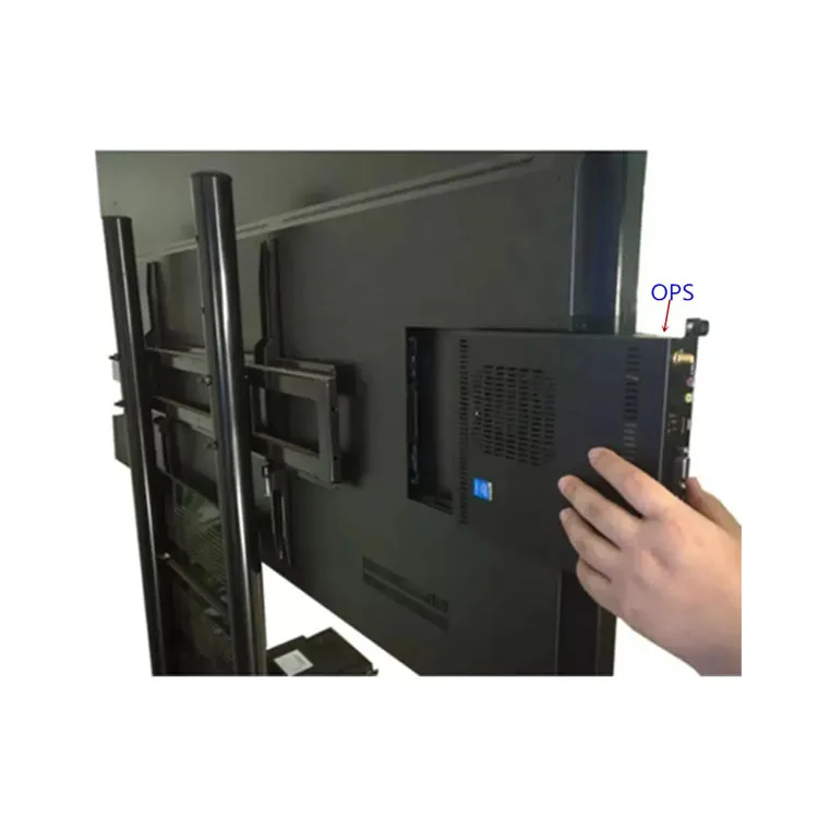 Windows / Android TV многофункциональная Панель ПК 32/43/55/65/75/86/98 дюймов черный сенсорный экран анимация в помещении