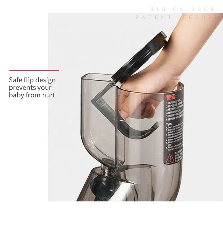 New up-grade pressing system hot sale masticate Juicer BPA free copper motor materials cold slow juicer
