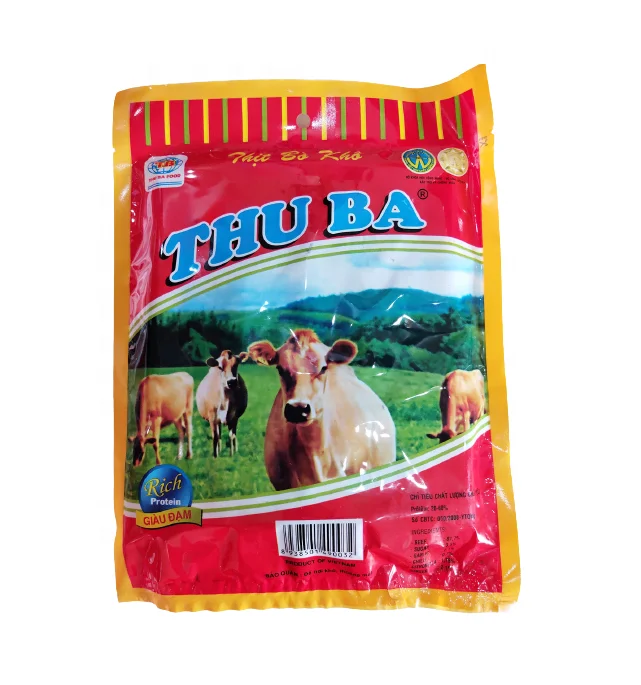 
Vietnam Wholesale Beef Meat Dried Beef Jerky 200g 