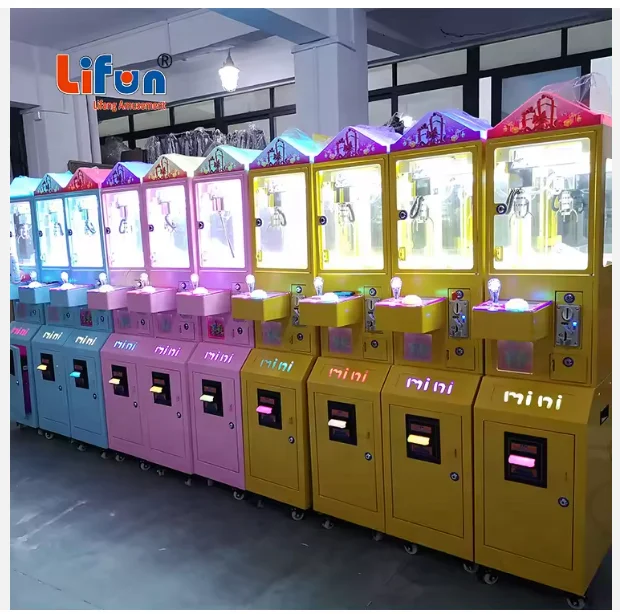 New Arrival Coin Operated Plush Doll Machine Amusement Park Arcade Game Kids Toys Gift Claw Crane Machine For Sale