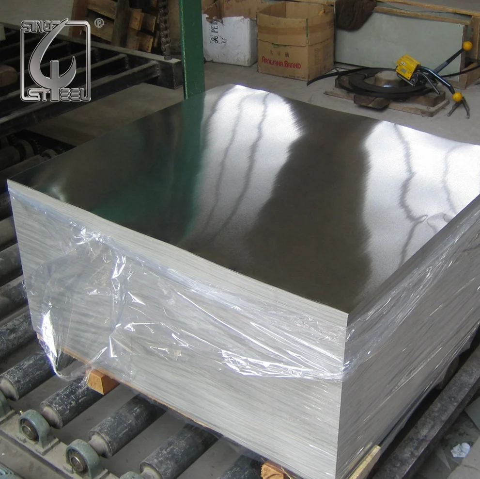 Factory Wholesale Manufacture Tin Free Steel Sheet Mirror Finish  TFS  Grade Prime Tin  Free Steel