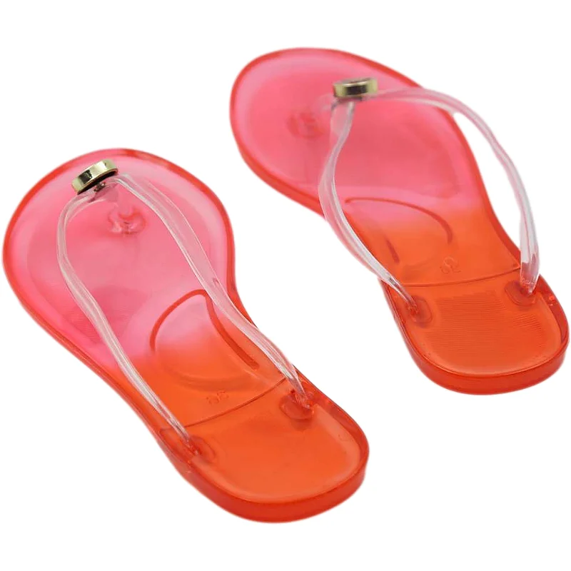 Led Flops Sublimation Massage Women Beach Flat Flip Flop Sandals
