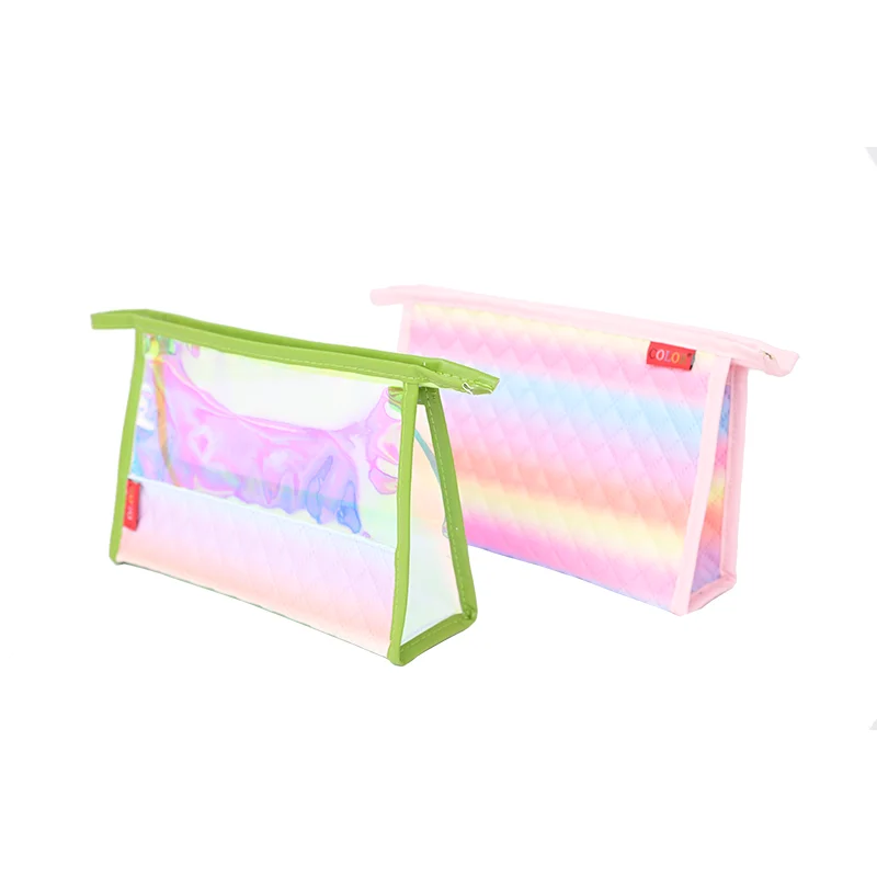 Custom reusable bags portable makeup bag cosmetic bag organizer