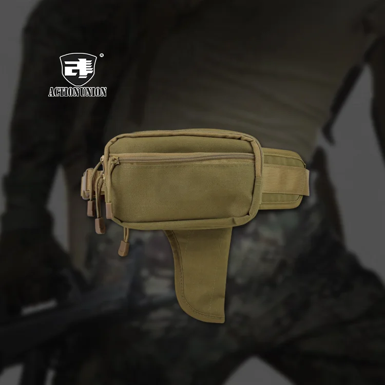 Action Union Concealed Carry Bag Fanny Pack Ultimate Gun Waist Hip Bag custom Tactical toy Gun Holster for P CS