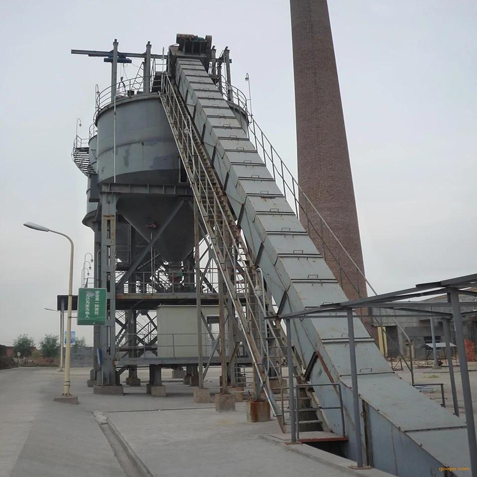 Encline Buried Chain Building Material Scraper Conveyor