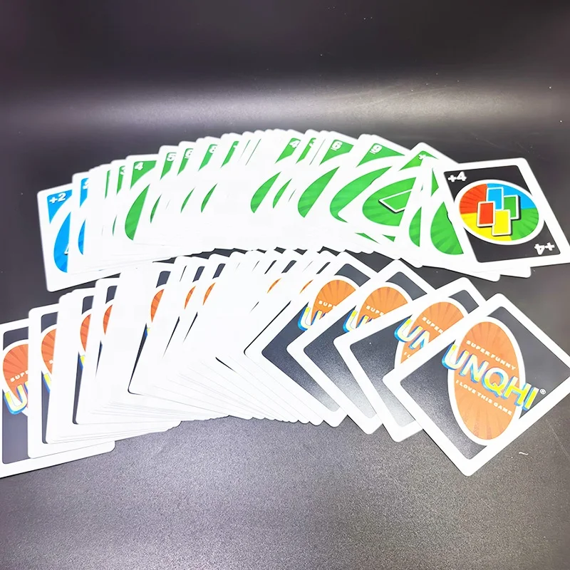 Deskjoy High quality Plastic UNQHI Card  Play Poker Card Board Game Card