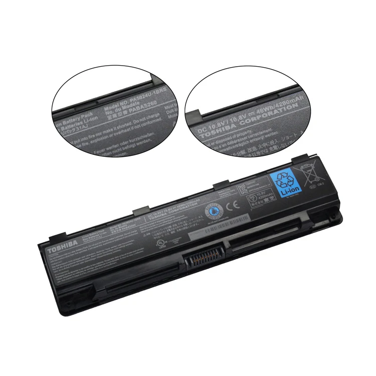 
Wholesale price high quality Rechargeable Replacement notebook battery for toshiba laptop battery 5024 PA5109U-1BRS PA5024U-1BRS 