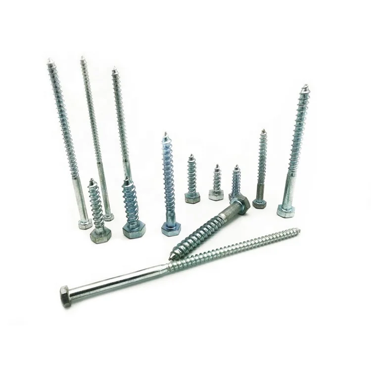 DIN571 Leg Screw,Hex Head Wood Screw