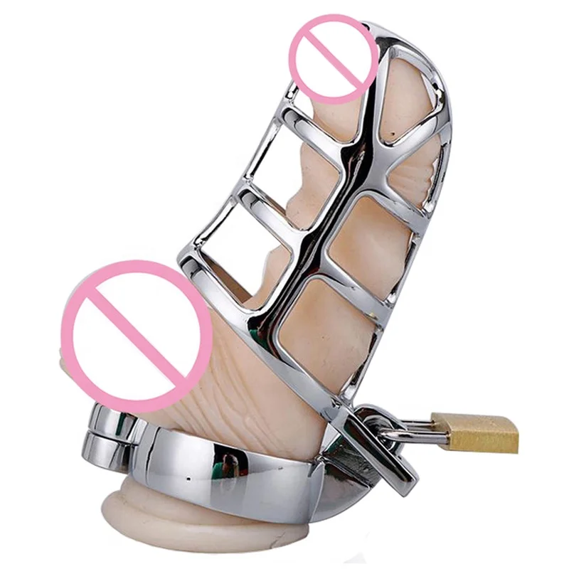 Sex Toys BDSM Bondage Cock Cage Male Chastity Devices with Lock Penis Chastity Cage