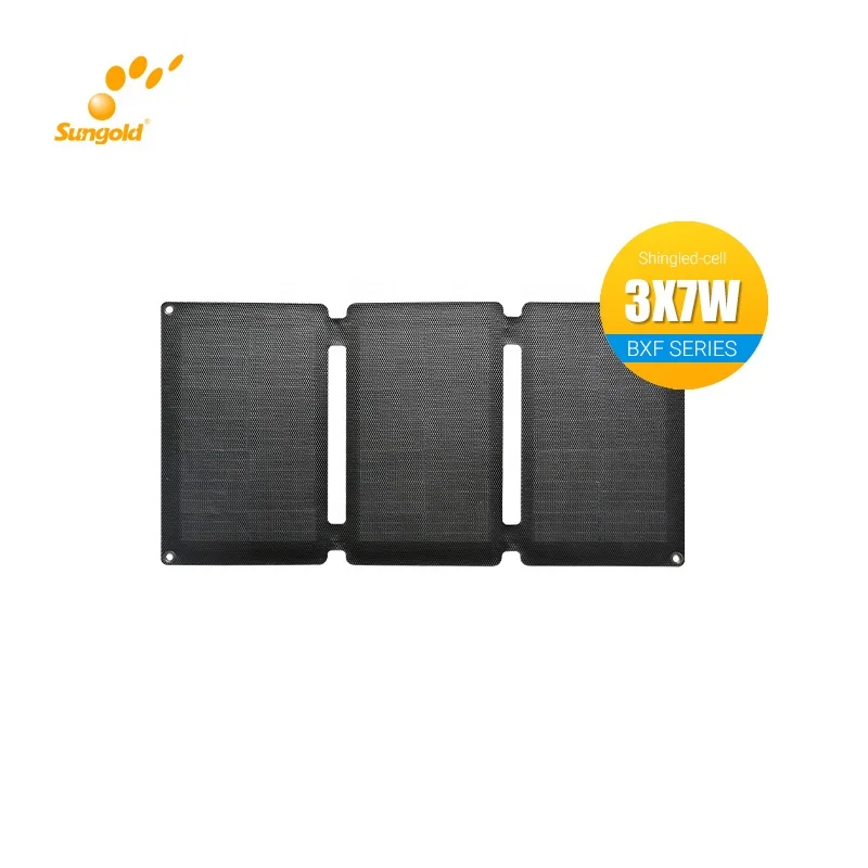 Portable Solar Folding Panel 14W 21W 60W Foldable Solar Panel Lightweight For Outdoor Activities