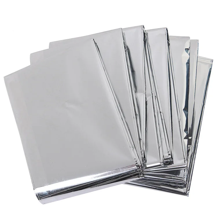 Emergency Gold Foil Blanket First Aid Outdoor Gold Silver Mylar Survival Emergency Blanket