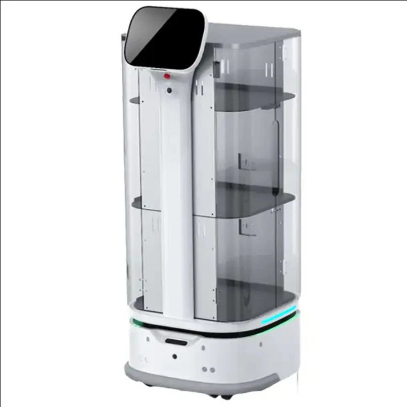 Reeman Autonomous Navigation Robot For Food Delivery Robot Restaurant Hotel and Coffee Shop Needs Self Driving Delivery Robot