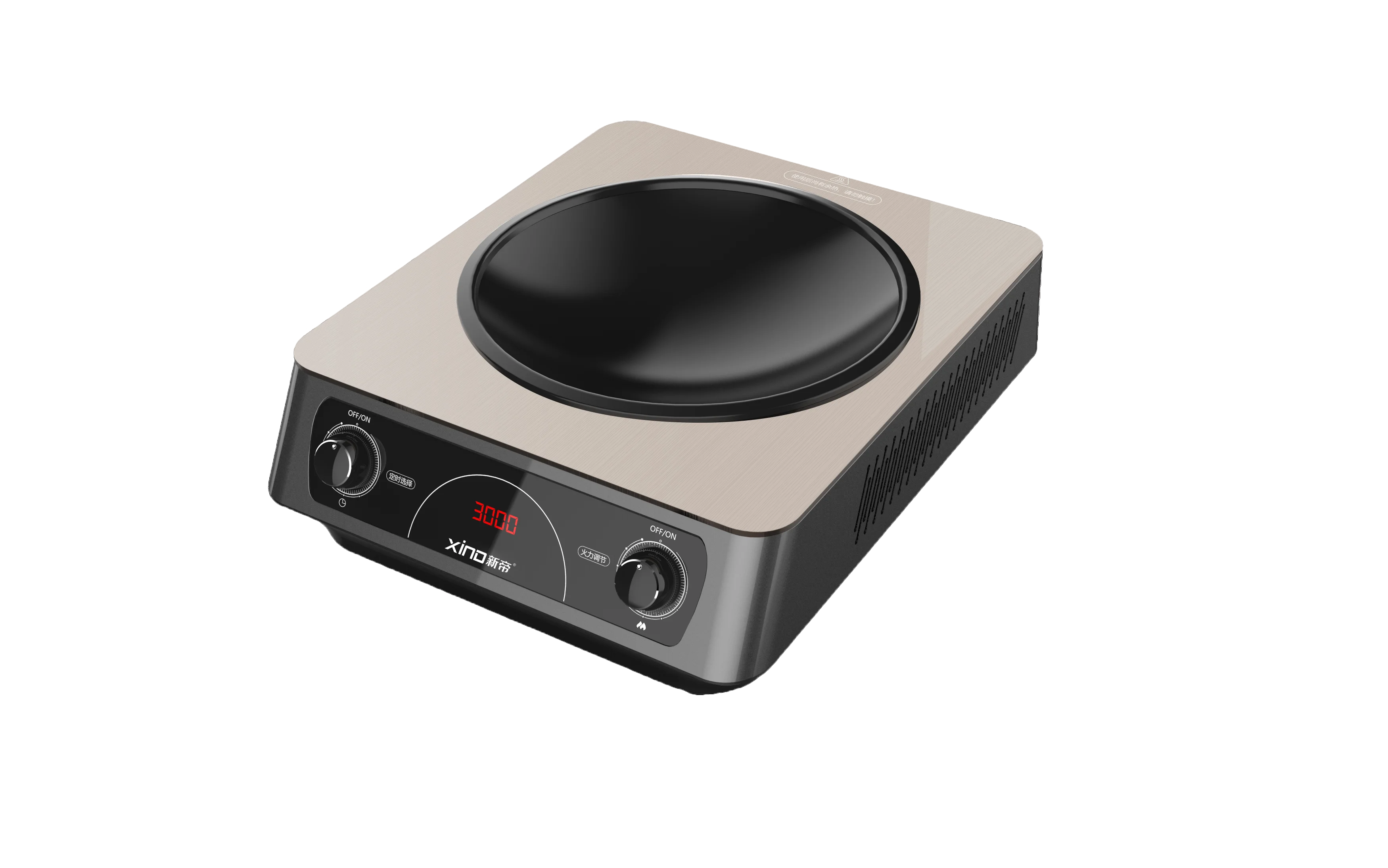 Concave Induction  Cooker Stove Cooktop for Wok  own Patented own Design & Mould  High Quality Induction  Cooker