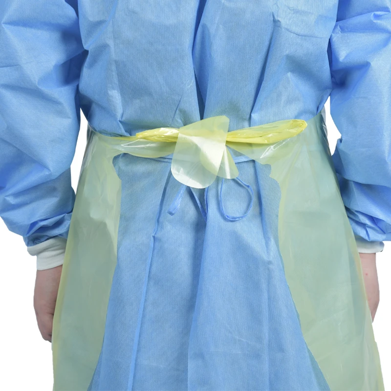 Transparent Custom Waterproof Disposable Pe Plastic Apron Medical