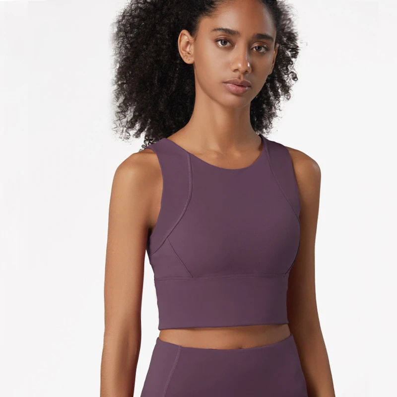 Женский спортивный бюстгальтер для тренажерного зала, топ для йоги, фитнеса, бега, топ с высокой поддержкой, бюстгальтер пуш-ап для фитнеса и йоги, высокое качество