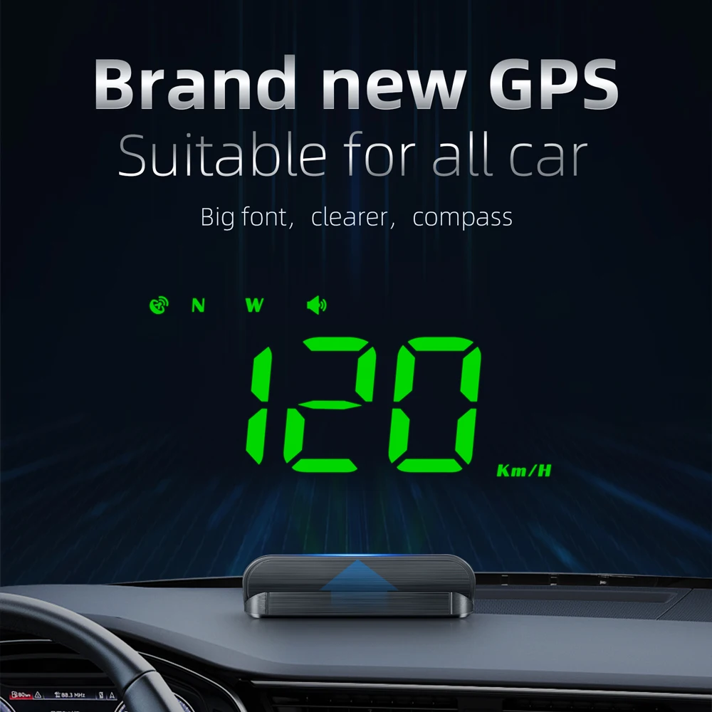Hot Selling M1 Car HUD Head Up Display With Fuel Consumption Trip Computer Automotive Electronics Accessories