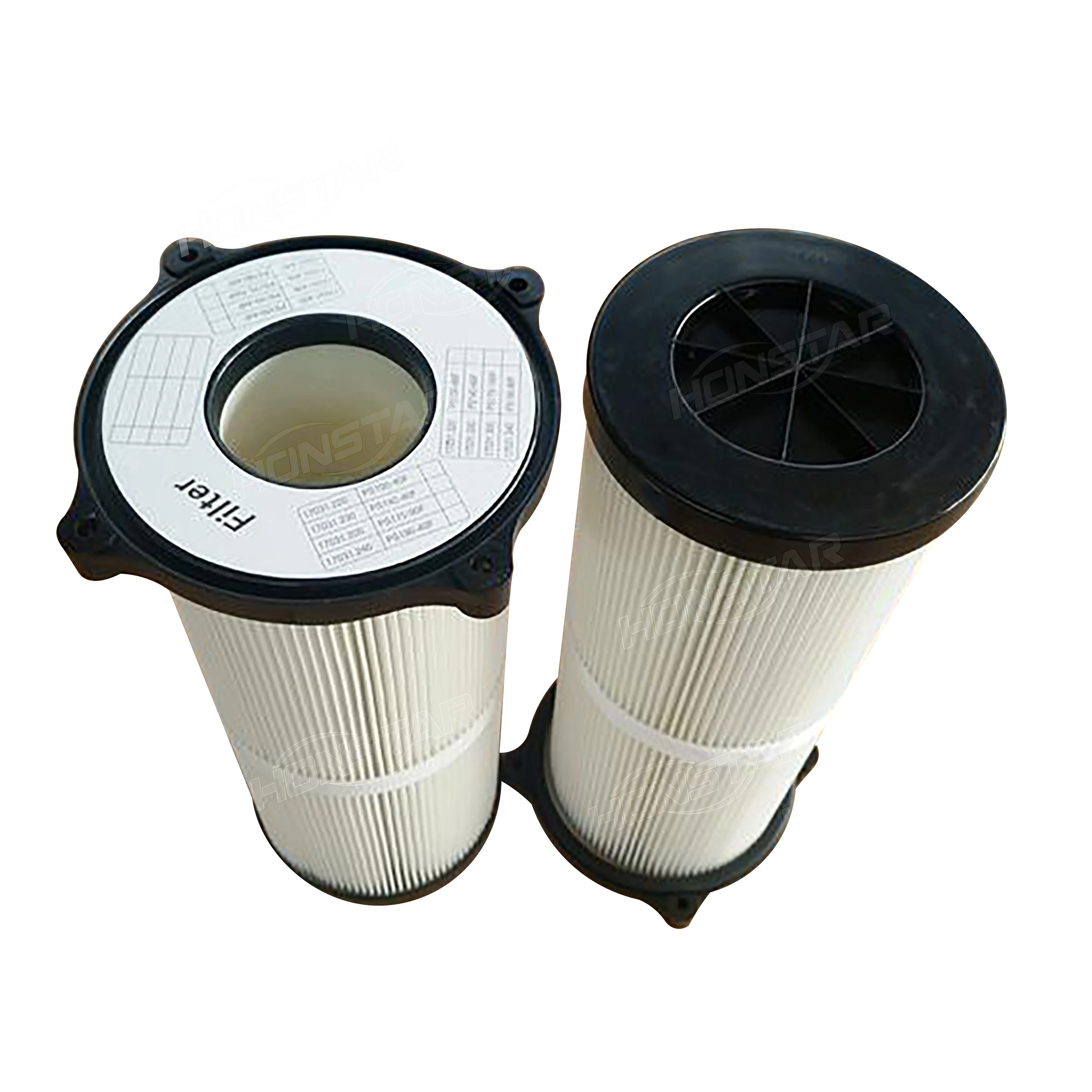 Manufacturer of Black ABS plastic filter cartridge for dust removal and  air purification equipment end cover