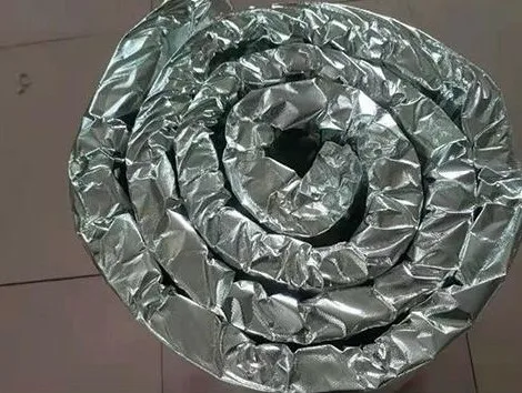 Aluminum Foil Fireproof Boiler Refractory Insulation Material Ceramic Fiber Blankets