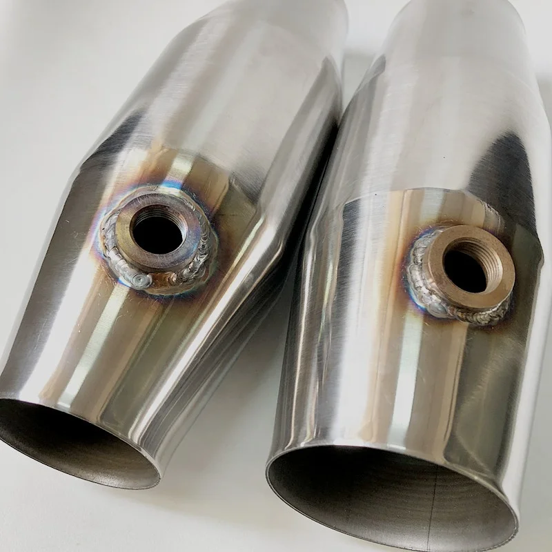 
High Performance catalytic converter 2.5' 3' Universal 200 Cells High Flow Metallic-Core Sport Race Catalytic Converter 