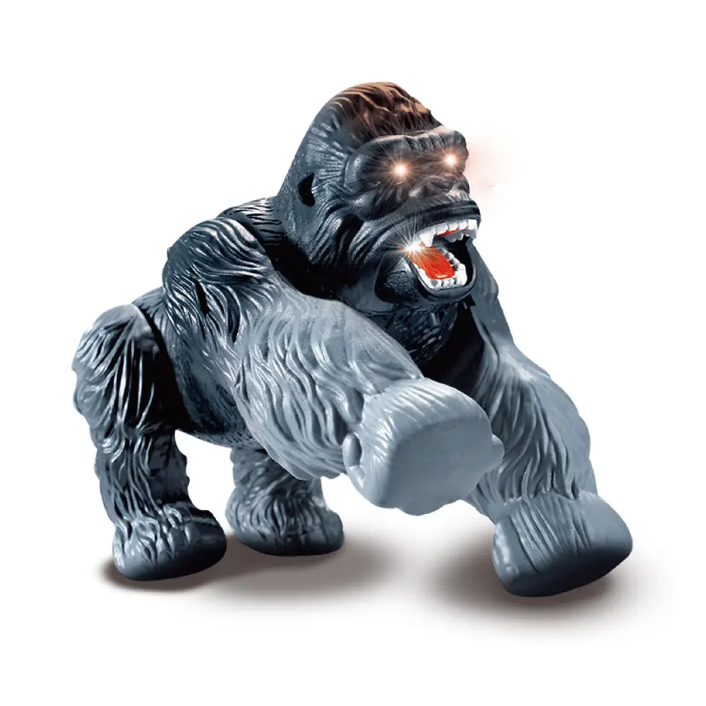 Latest Products 2024 Funny Remote Control Animal Toy Music Infrared Emulated RC Gorilla Toys With Lights
