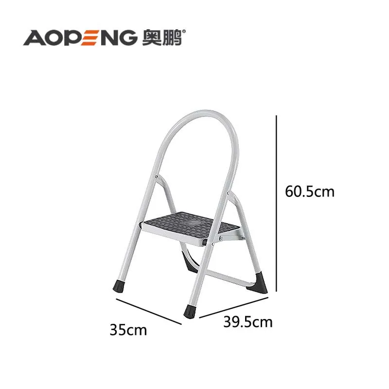 High quality steel step ladder foldable stool for household ladder