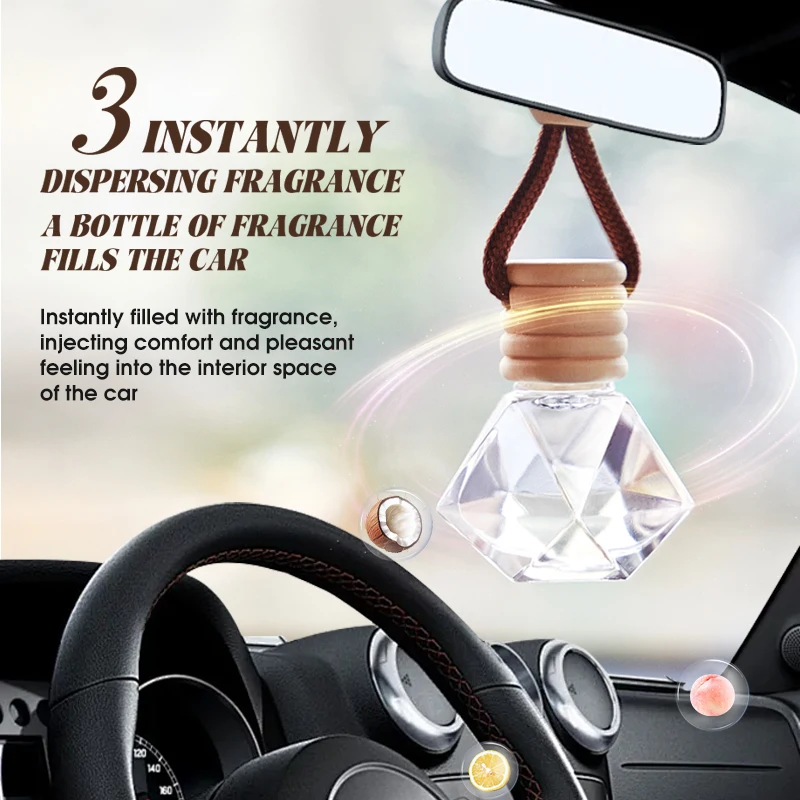 New Arrival Factory Air Freshener For Car Long 4 Flavors Lasting Smells Car Accessories Car Perfume Fragrance Air Fresheners