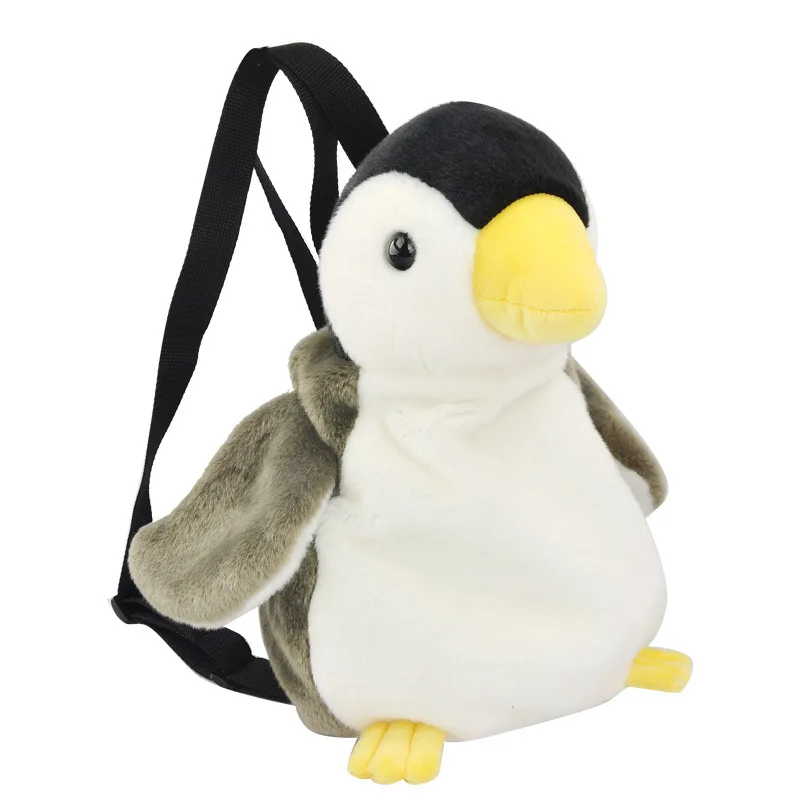 Lovely Cartoon Soft Stuffed Animal Plush Doll Backpack For Kids Kawai Panda Unicorn Teddy Bear Dinosaur Soft Toys School Bags