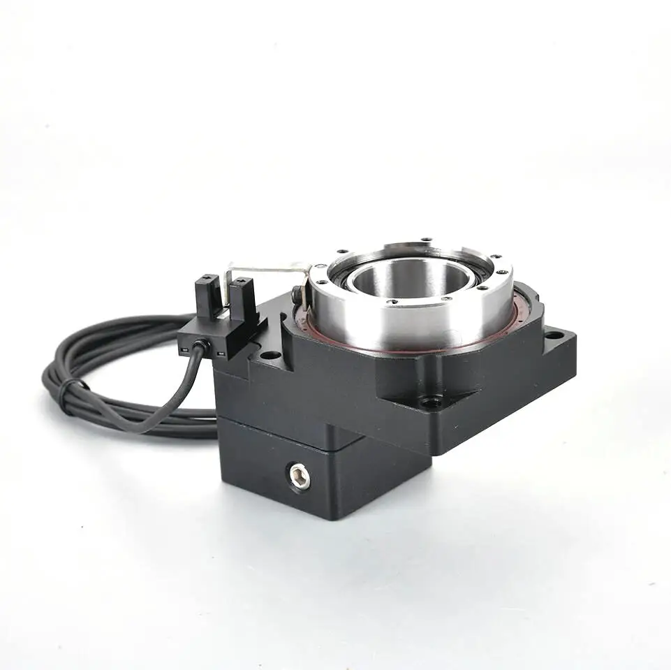 Customize Hollow Rotating Platform T-DA Factory Wholesale Gearbox 12V 24V DC gear geared motor Hollow Rotation Platform