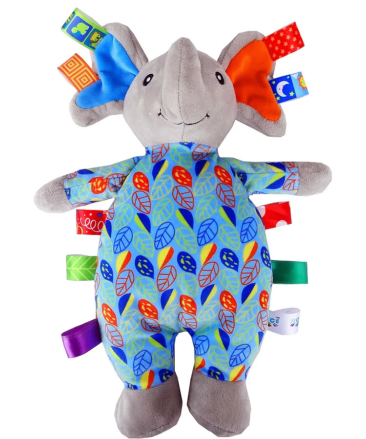 Baby Label Grip Comforter/Baby Comfort toy Comforter Rattle doll