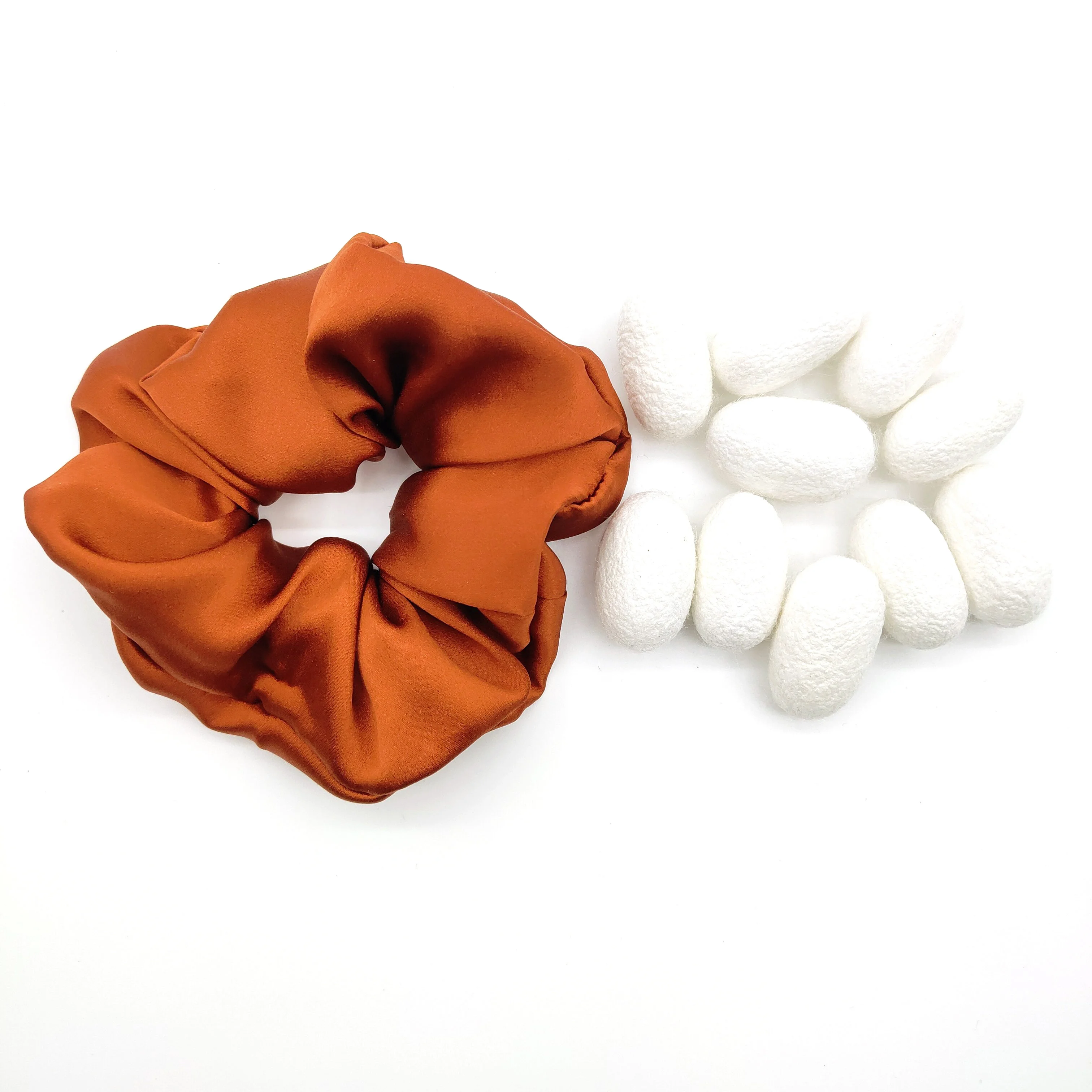 Oversized Silk Scrunchie Mulberry Multi Colors Silk Scrunchies Luxury Silk Hair Ties Scrunchies