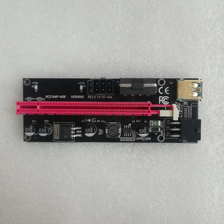  2021 последняя версия версии VER PCIE 007s 008c 008s 009s карта riser для майнинга биткоинов
