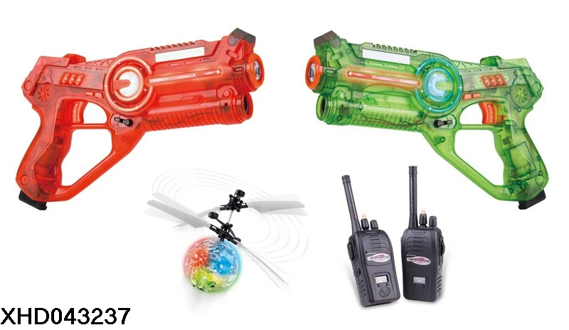 Minetoys Battle Short Laser Game Gun Set Laser Tag Gun Toy with Vest Toys Guns